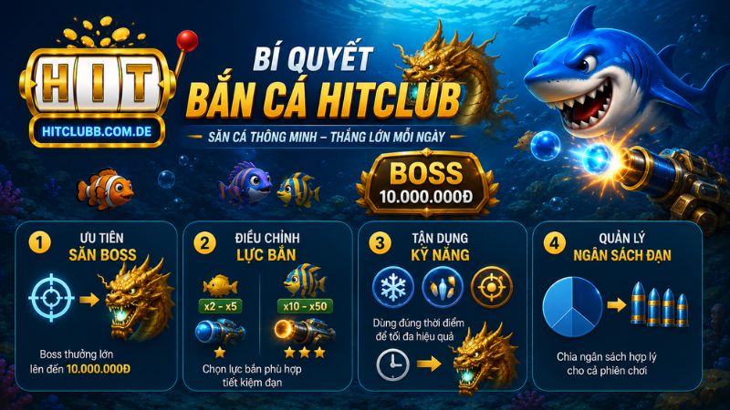 Những bí quyết tham gia bắn cá HitClub trúng lớn