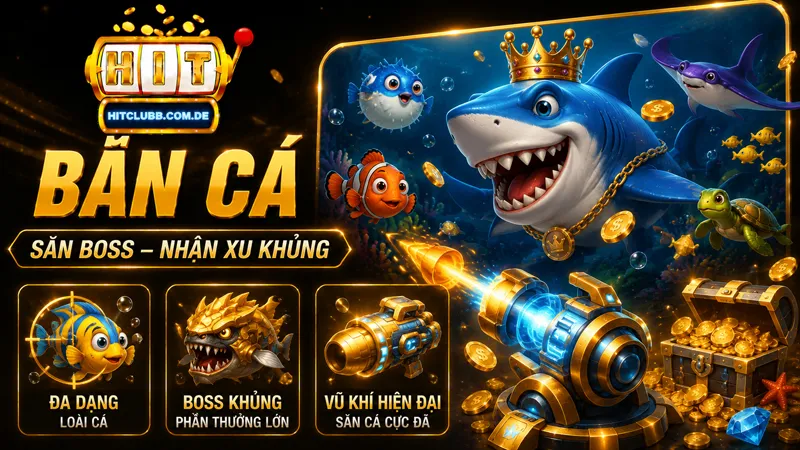 Đắm chìm vào thế giới bắn cá đại dương 3D