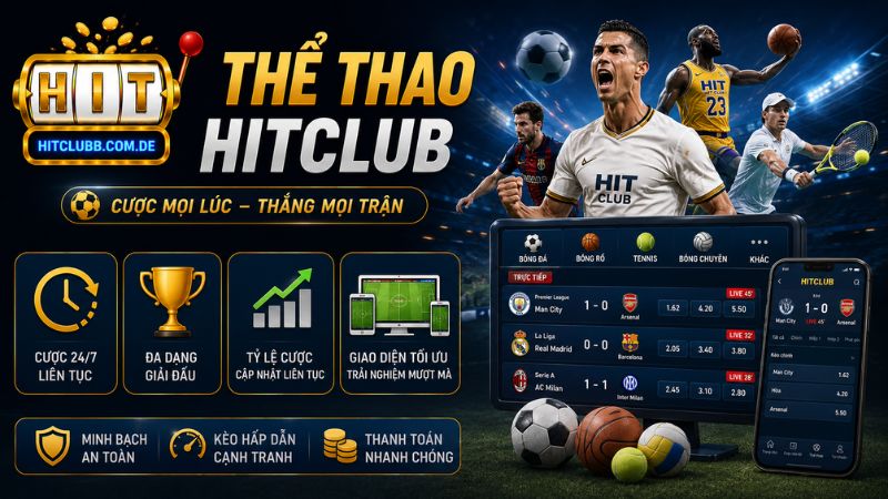 Giới thiệu sơ lược về sảnh Thể thao Hitclub 