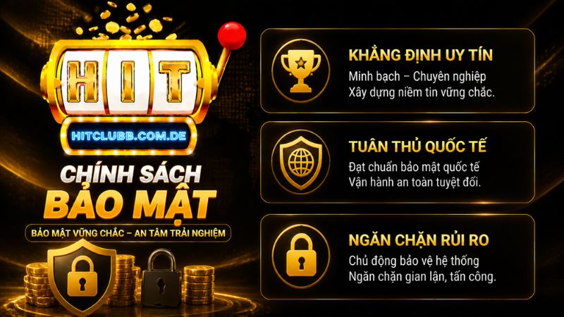 Vai trò của chính sách bảo mật HitClub