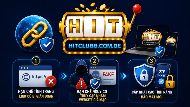 Vì sao cần cập nhật link truy cậpHitclub thường xuyên?